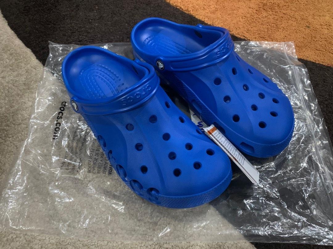 Crocs Baya (Cobalt Blue) - US 11, Men's Fashion, Footwear, Slippers ...