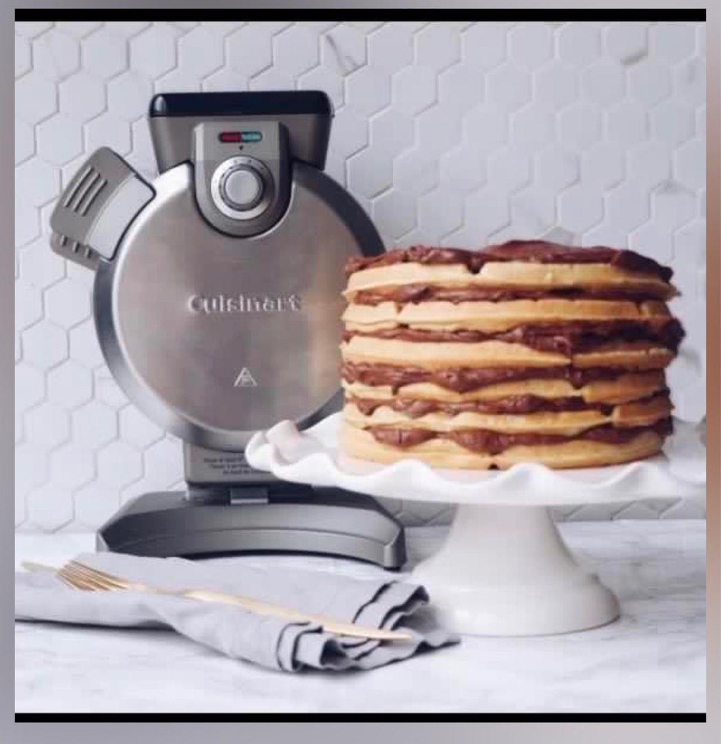 Cuisinart Waffle Maker WAF_V100KR Kitchen Tools Easy Waffle, TV & Home