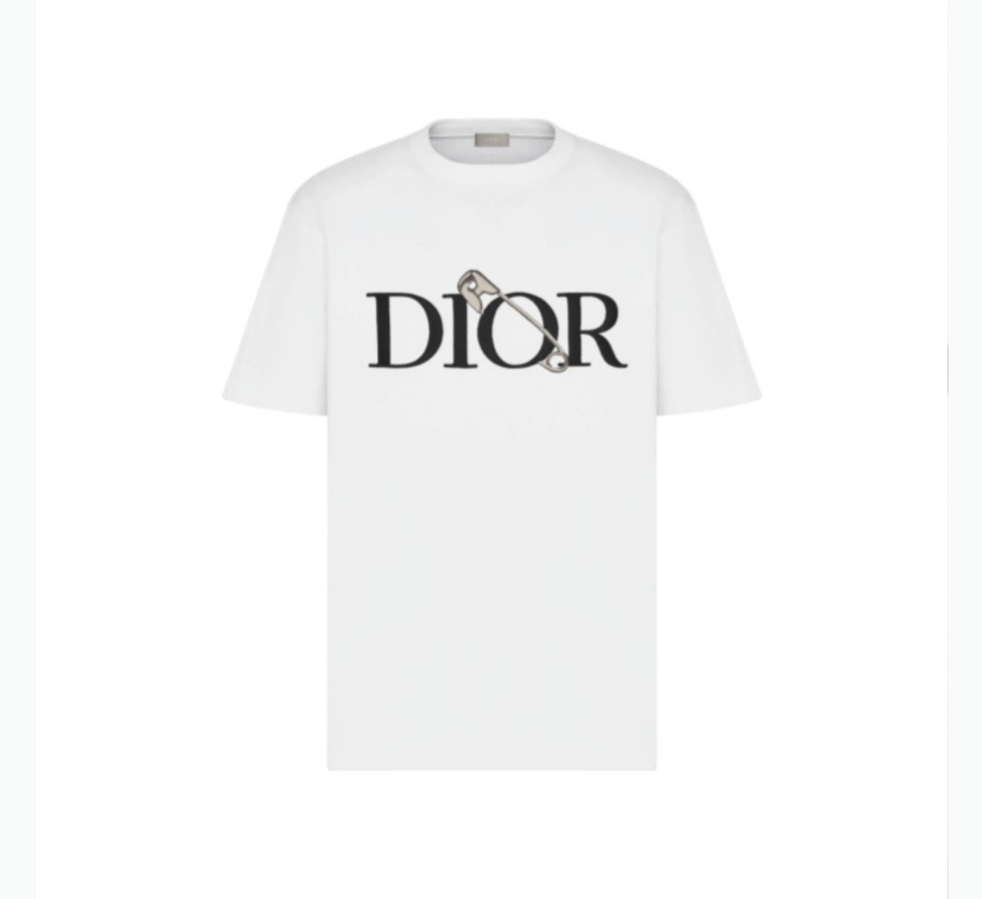 Dior x Judy Blame Safety Pin Shirt, Women's Fashion, Tops, Shirts on ...