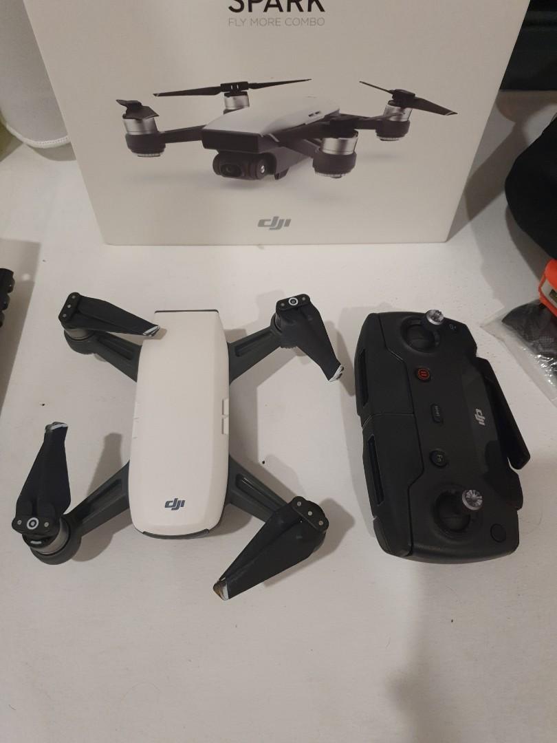 Used dji spark fly more combo top