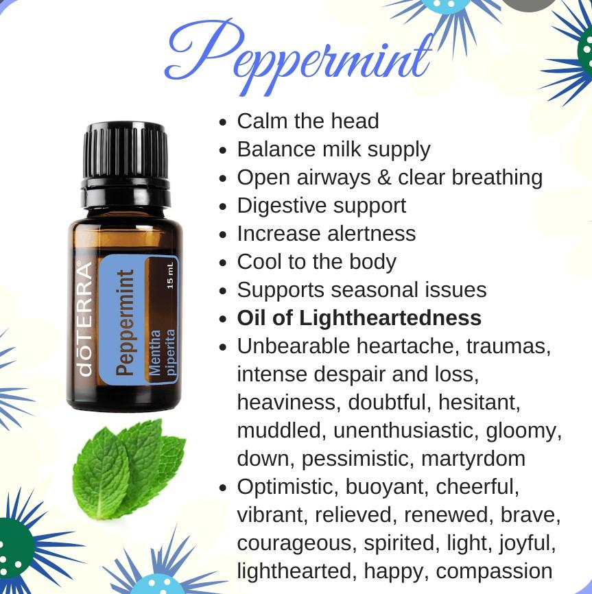 doTERRA 製造日確認用 外さ peppermint