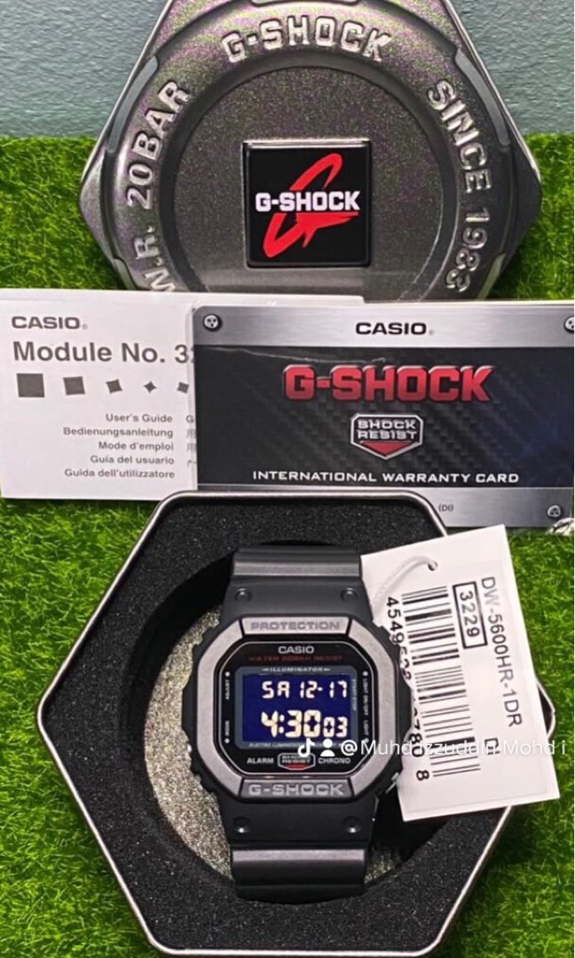 Casio dw 5600 best sale hr1