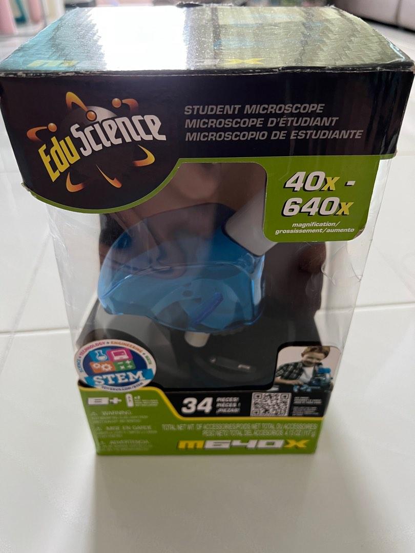 Edu science microscope, Hobbies & Toys, Toys & Games on Carousell