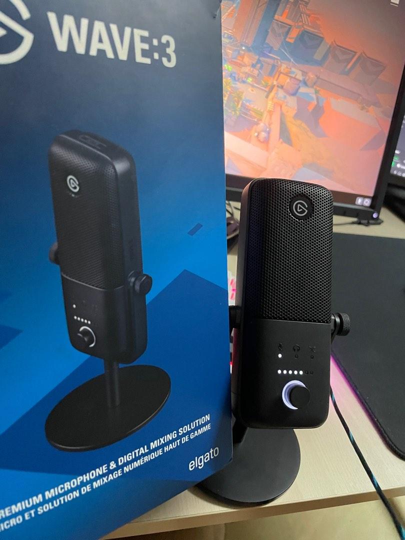 Elgato mic wave 3, Audio, Microphones on Carousell
