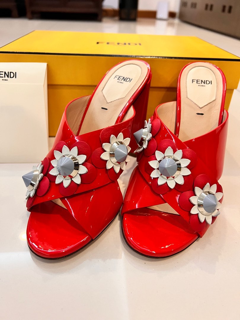 Fendi Heels, Women's Fashion, Footwear, Heels on Carousell