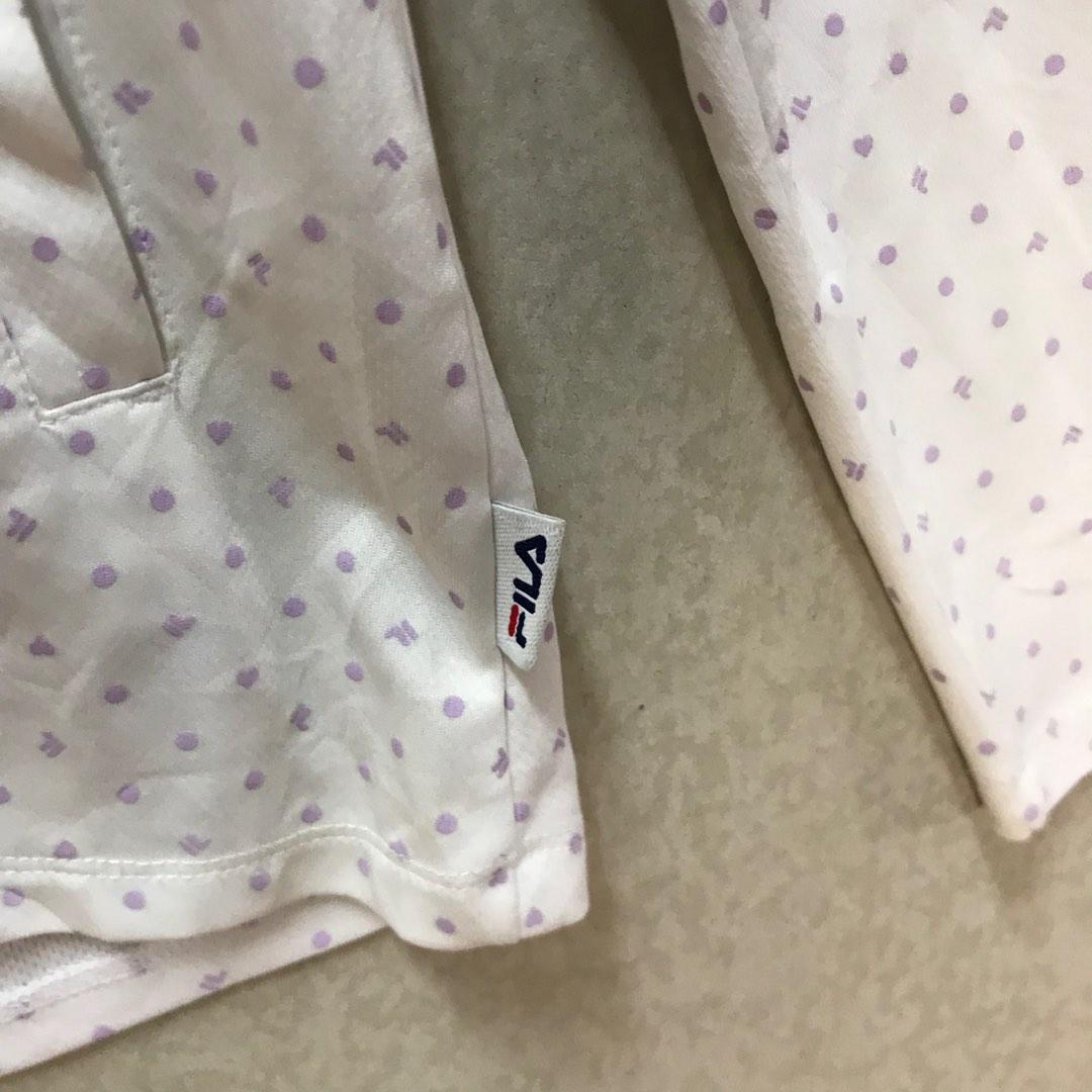 Pink polka dot filas online