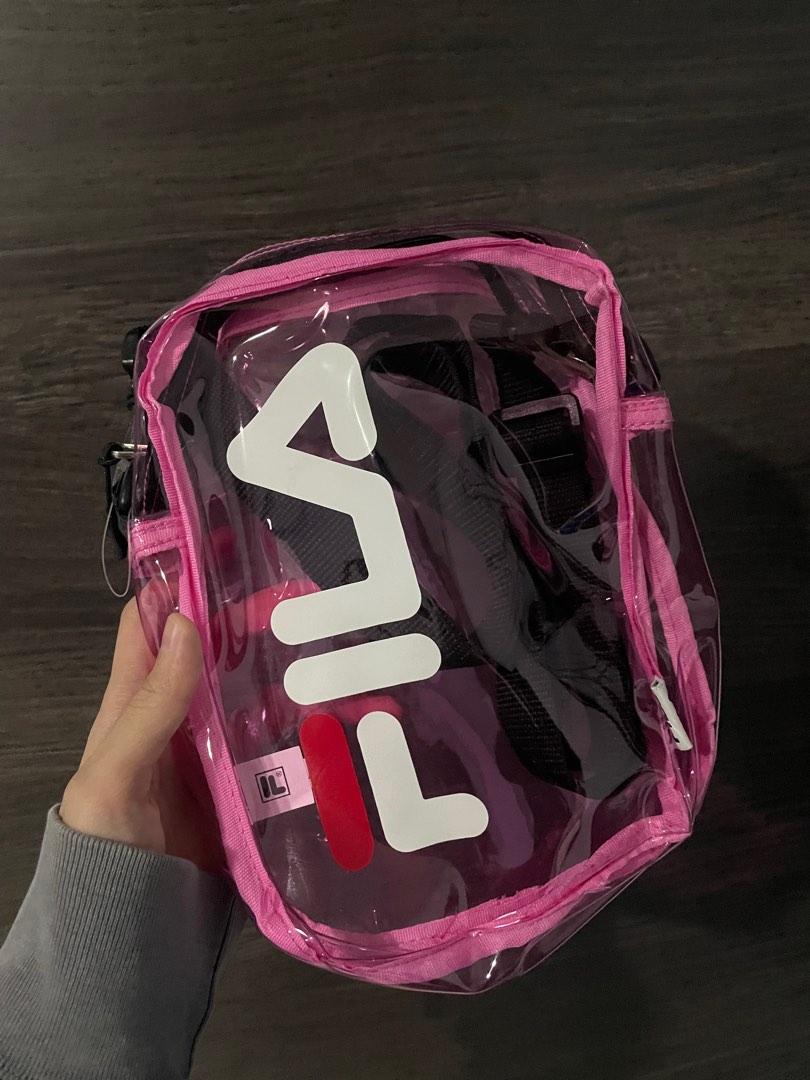 Clear best sale fila bag