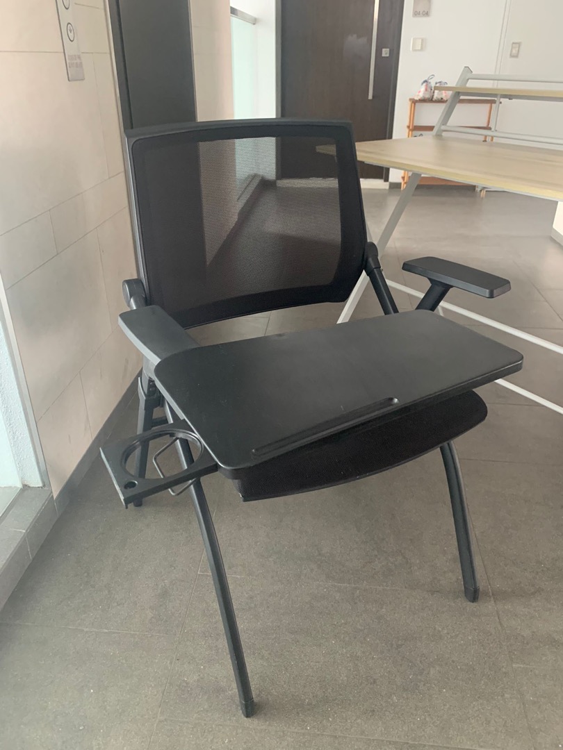 Free!! Folding Desk & Folding Chair, Furniture & Home Living, Furniture