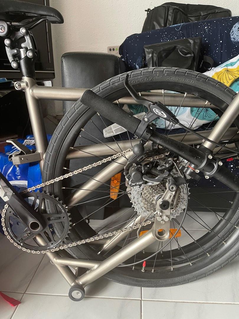 folding titanium gravel bike, Sports Equipment, Bicycles & Parts