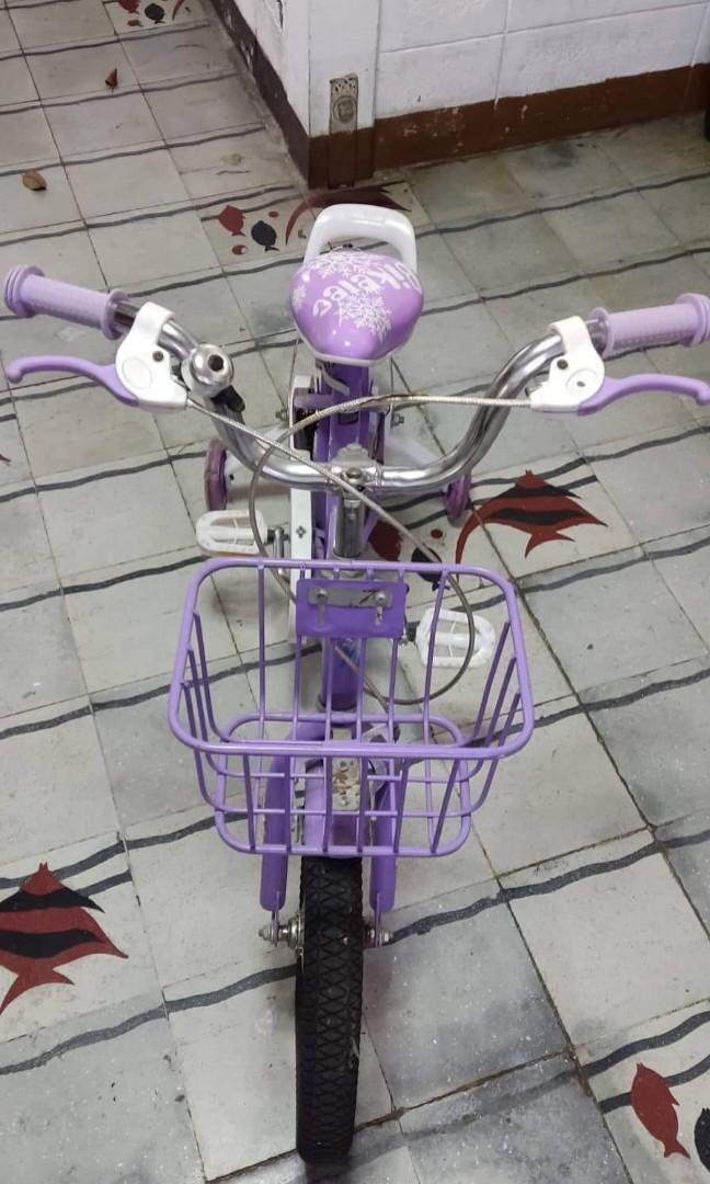 16 purple bike