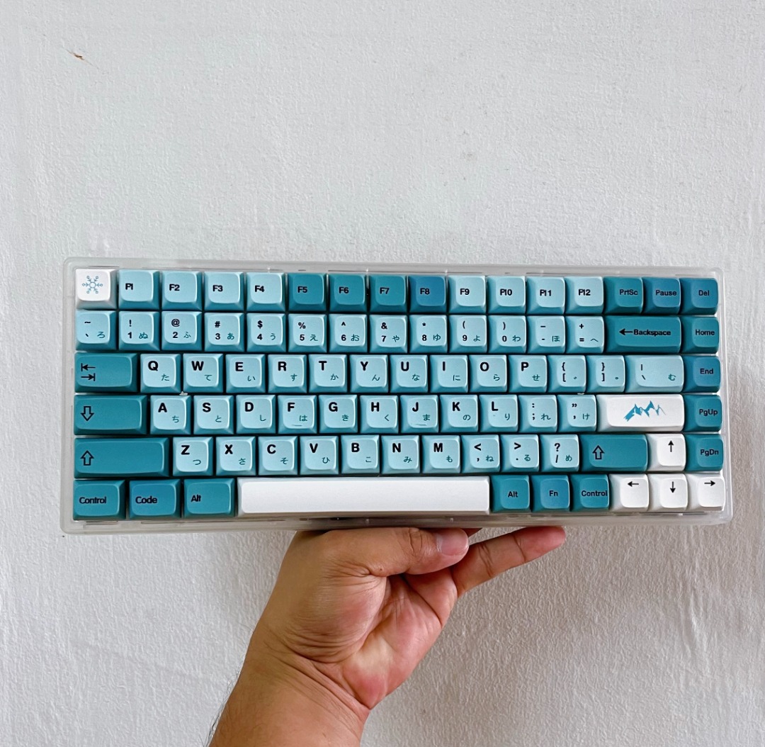 Fully modded 75% Custom Mechanical Keyboard, Computers & Tech, Parts ...