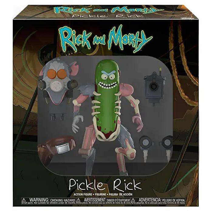 Pickle rick action figure cheap