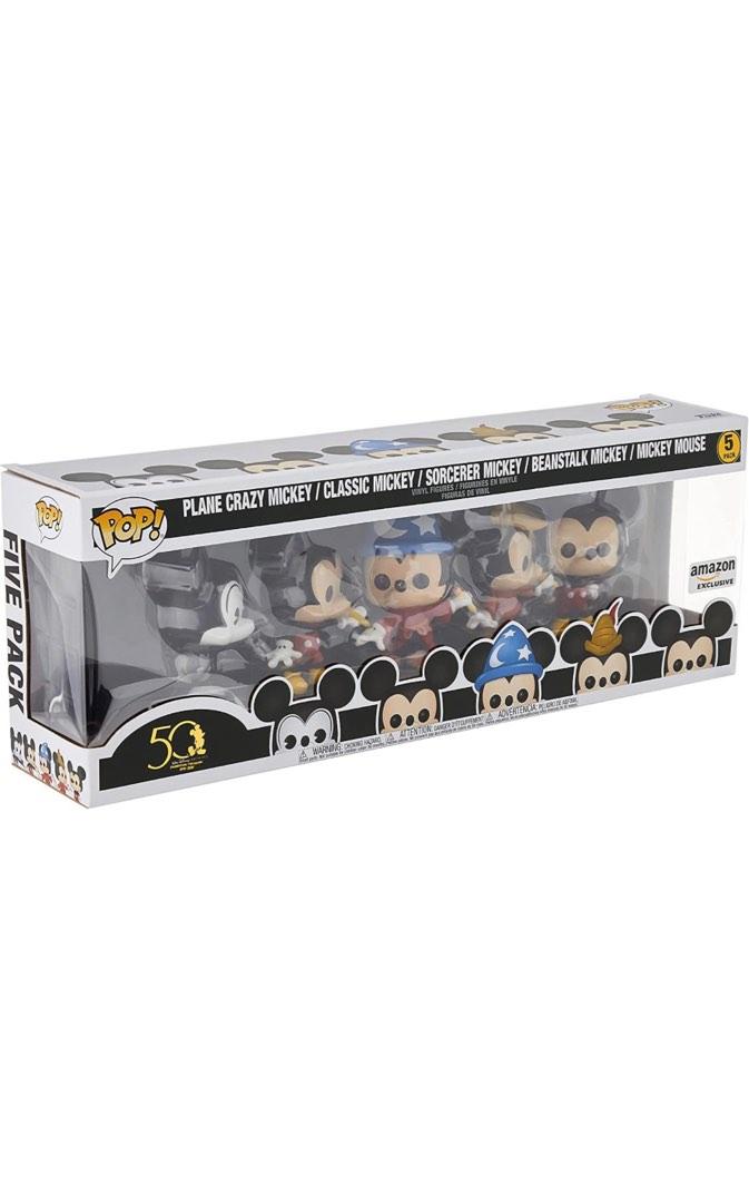Funko Disney Archives Mickey Mouse 5 Pack Amazon Exclusive Limited