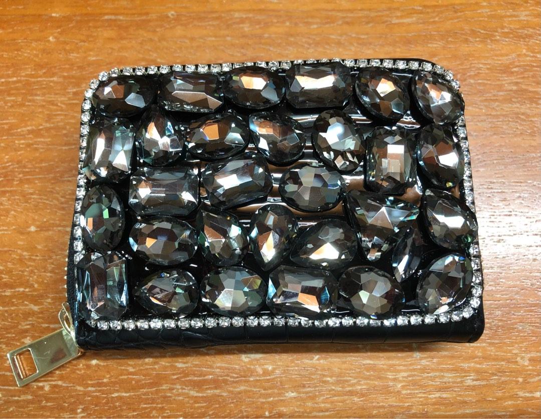 Geraldine Bling Card Holder, Women's Fashion, Bags & Wallets, Wallets