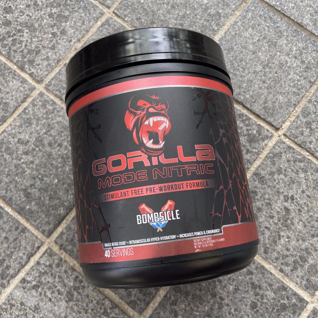 (READY STOCK) Gorilla Mode Nitric Pre Workout, Health & Nutrition
