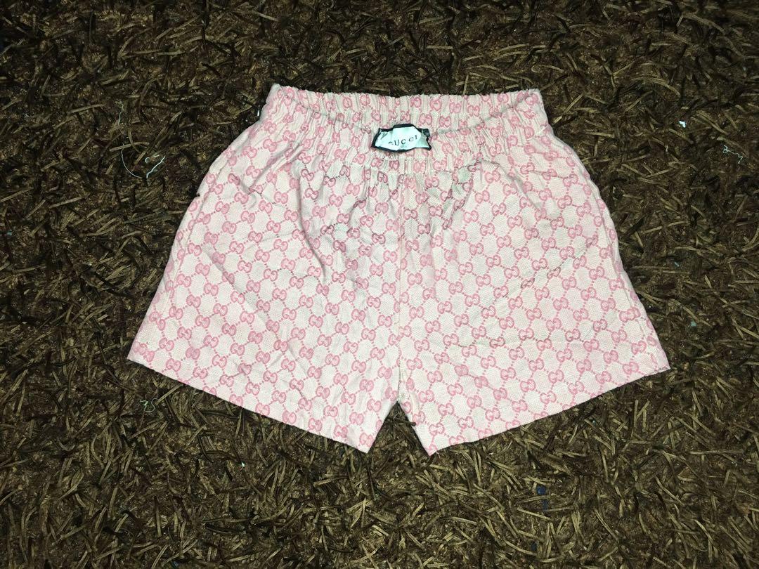 GUCCI MONOGRAM SHORTS Women s Fashion Bottoms Shorts on Carousell