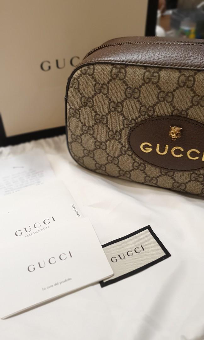 Gucci Neo Vintage GG Supreme Messenger Bag