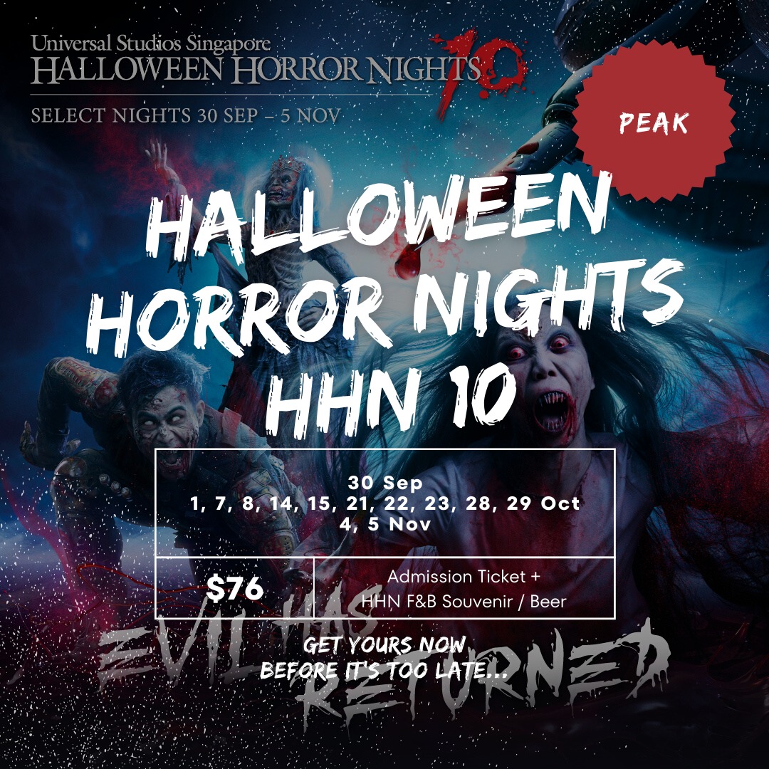 Halloween Horror Nights 10 HHN USS Universal Studios Singapore Peak
