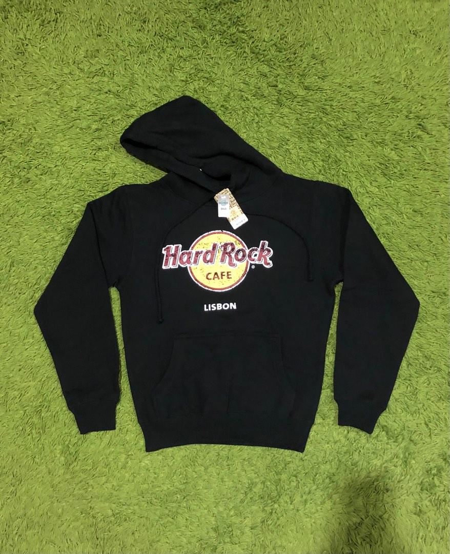 Hard Rock Cafe Lisbon Hoodie Men s Fashion Tops Sets Hoodies