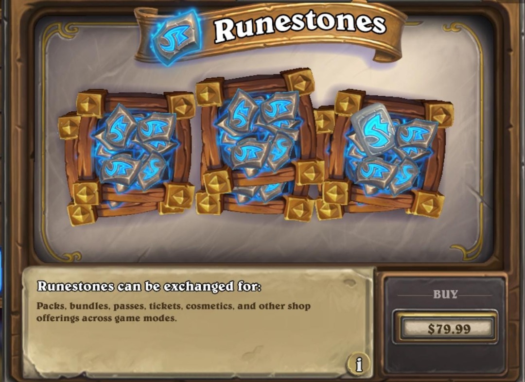 Hearthstone Runestones Bundle, Video Gaming, Gaming Accessories, In