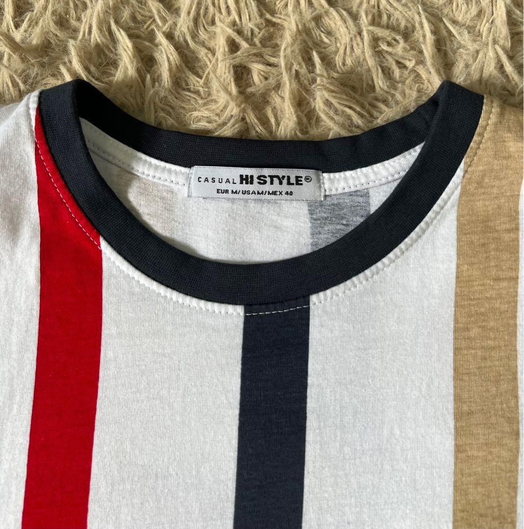 Hi Style casual Men Tshirt Men s Fashion Tops Sets Tshirts