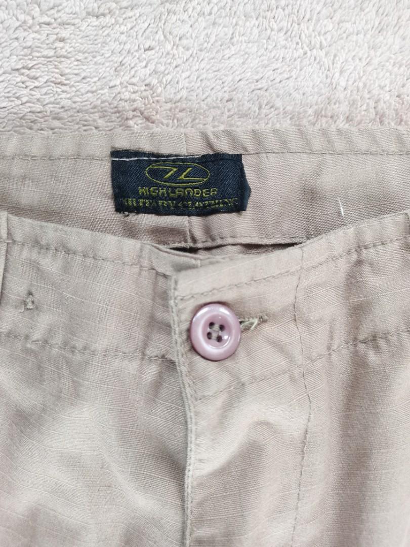 Highlander wide cargo pants, Men's Fashion, Bottoms, Trousers on Carousell