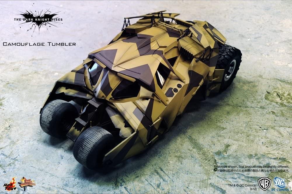 Hot Toys - Batmobile - Tumbler (Camouflage Version) 1/6 Scale Figure Batman  The Dark Knight Rises Movie Masterpiece, Hobbies & Toys, Toys & Games on  Carousell