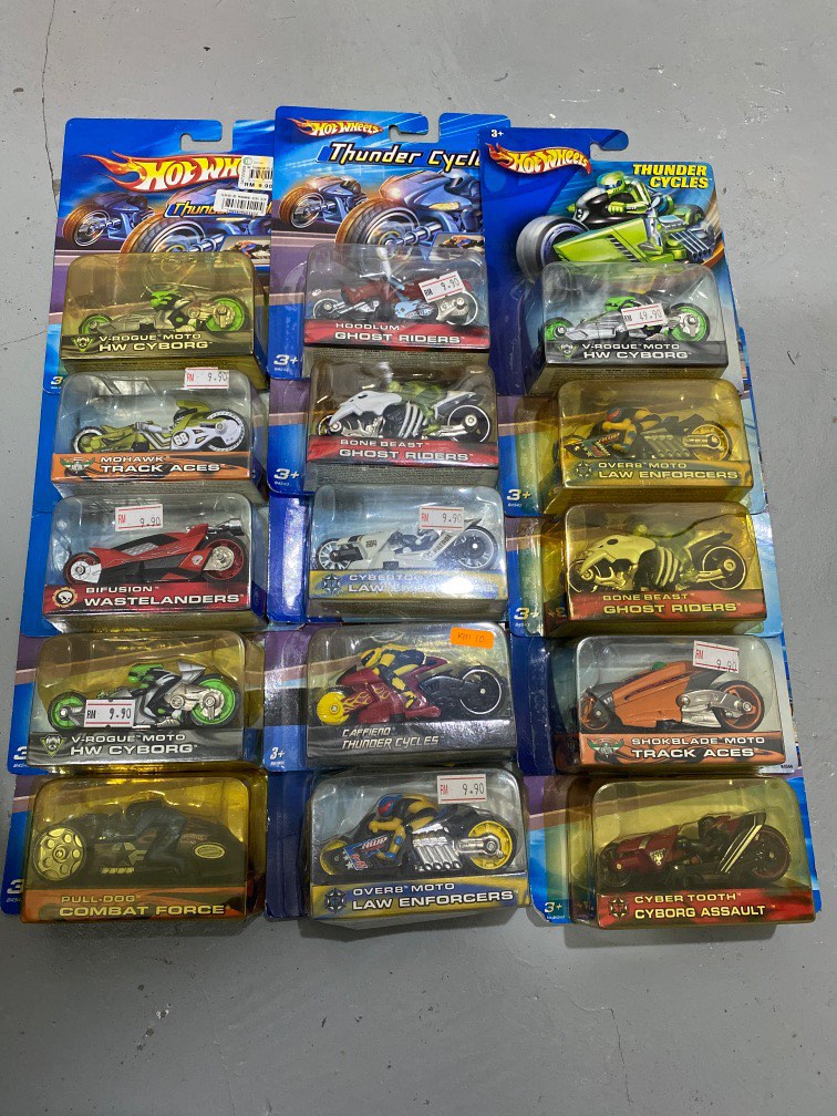 hot wheels thunder cycles