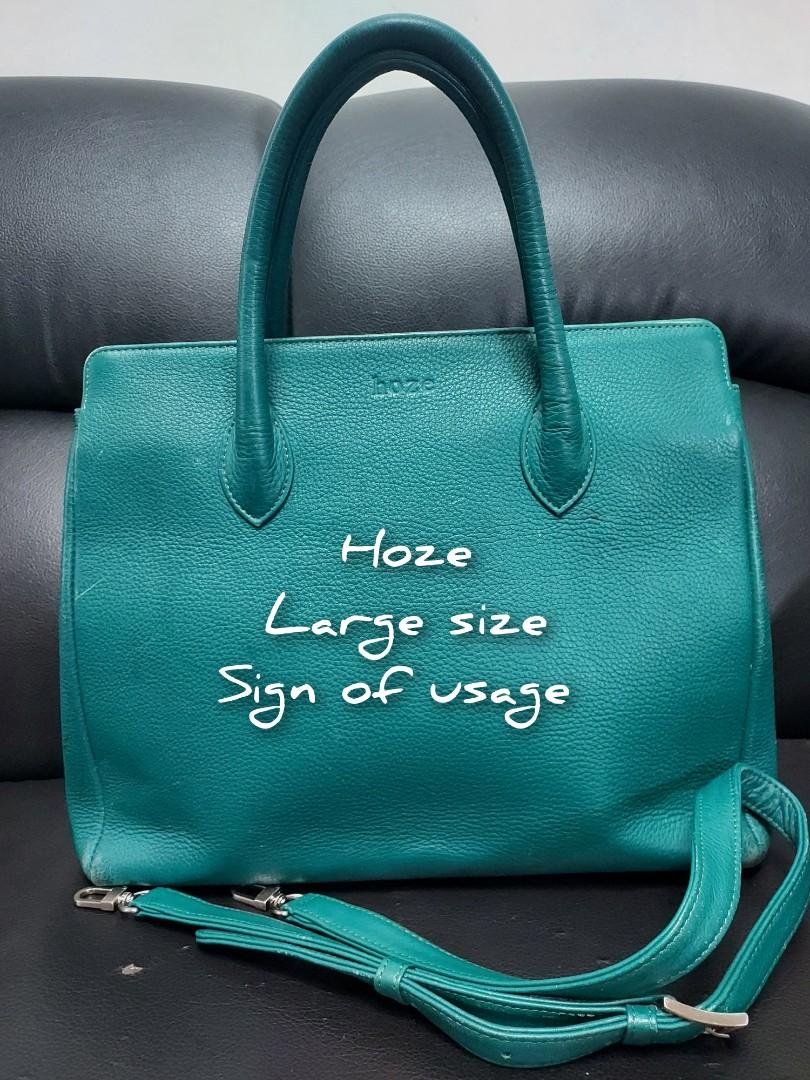 Hoze Large Size Genuine Two Way Bag, Women's Fashion, Bags & Wallets