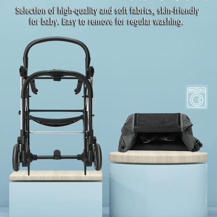 Self sale folding pram