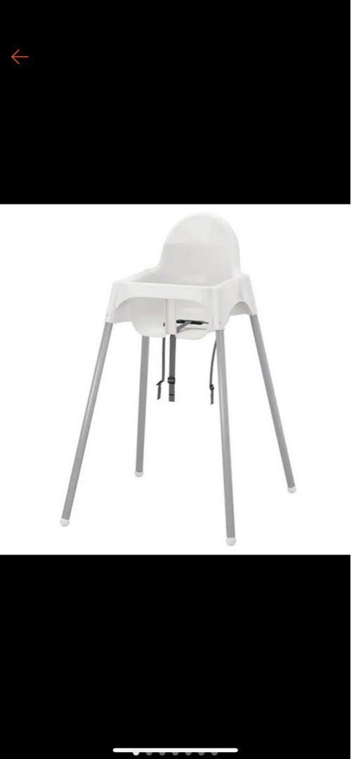 Ikea Antilop High Chair with Inflatable Cushion + Cover, Babies & Kids