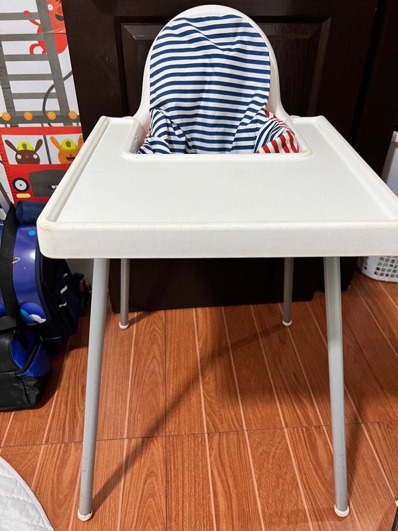 Ikea Antilop High Chair with Inflatable Cushion + Cover, Babies & Kids