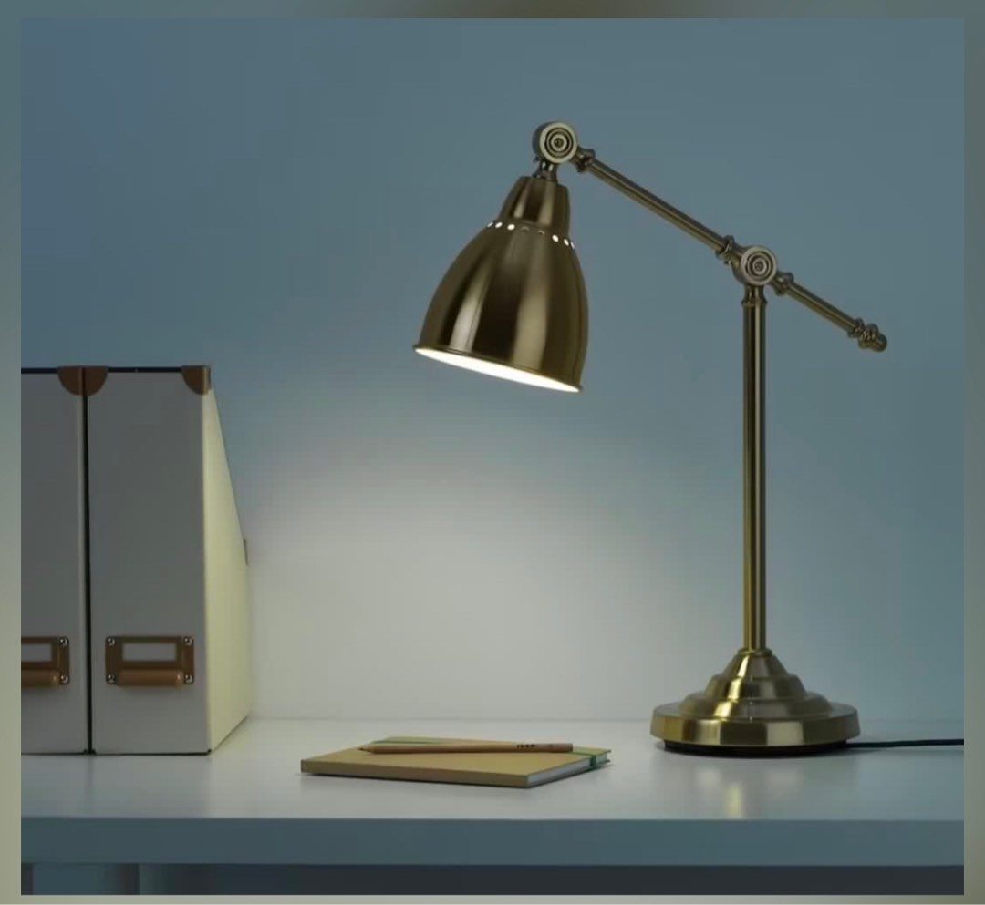 IKEA barometer desk lamp, Furniture & Home Living, Lighting & Fans