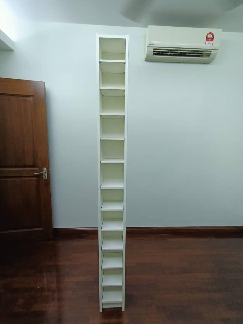 Ikea GNEDBY CD/DVD shelves, Furniture & Home Living, Furniture, Shelves ...