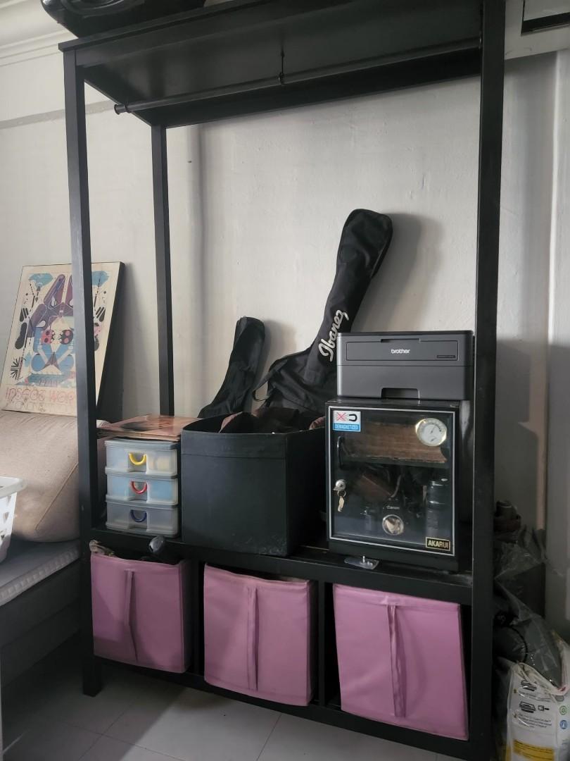 Ikea hemnes top open wardrobe
