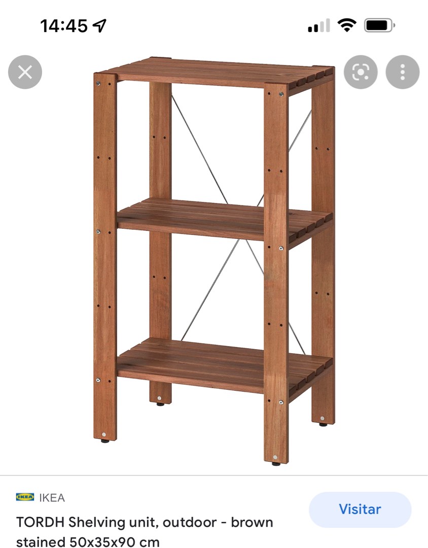 Ikea shelving unit, Furniture & Home Living, Furniture, Shelves