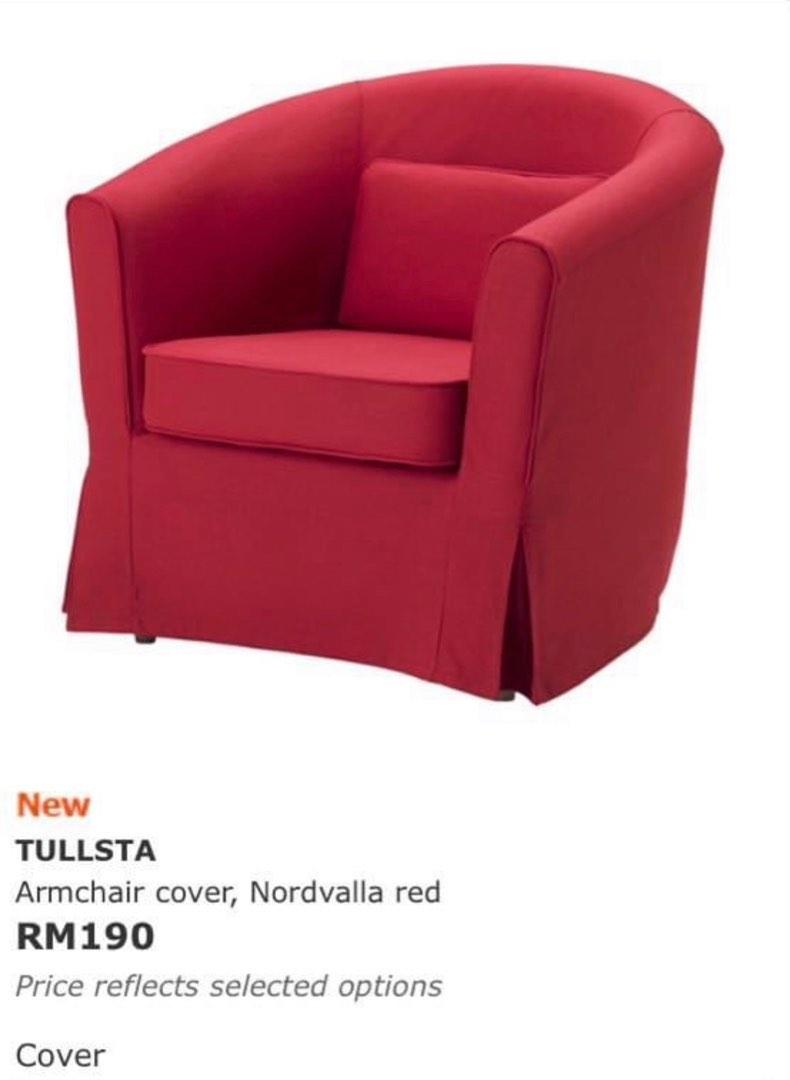Ikea Tullsta Armchair COVER, Furniture & Home Living, Home Decor