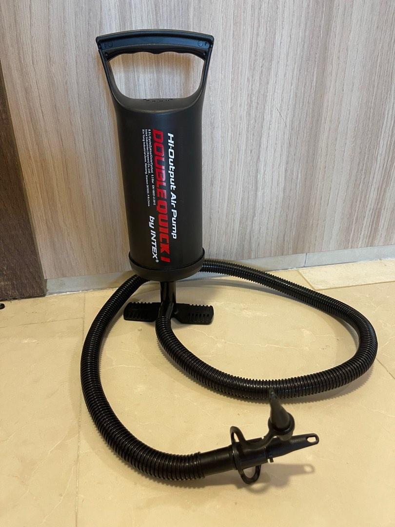 Inflatable boat + pump, Hobbies & Toys, Toys & Games on Carousell