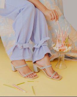 [Jual rugi boleh nego sampai jadi] boleh barter jg Ittaherl x mmehuillet les bon bons MERINGUE CIEL 60mm size 39 not claryn duma oudre goulding posu nakedsol
