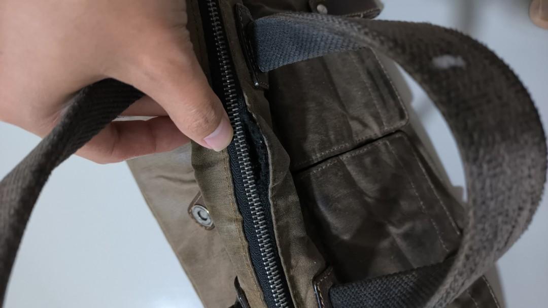 Jack spade hotsell canvas messenger bag