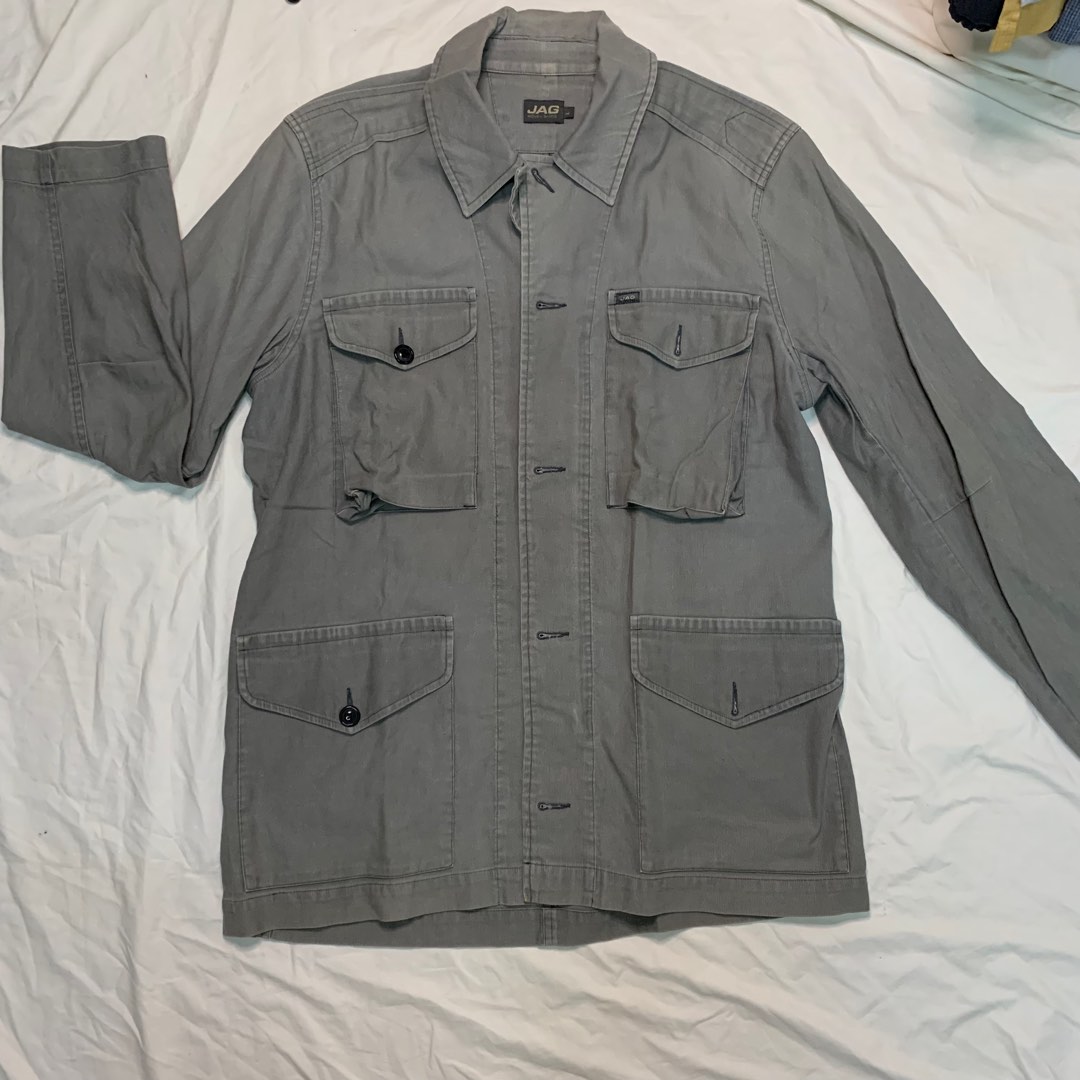 jag denim jacket, Men's Fashion, Coats, Jackets and Outerwear on Carousell