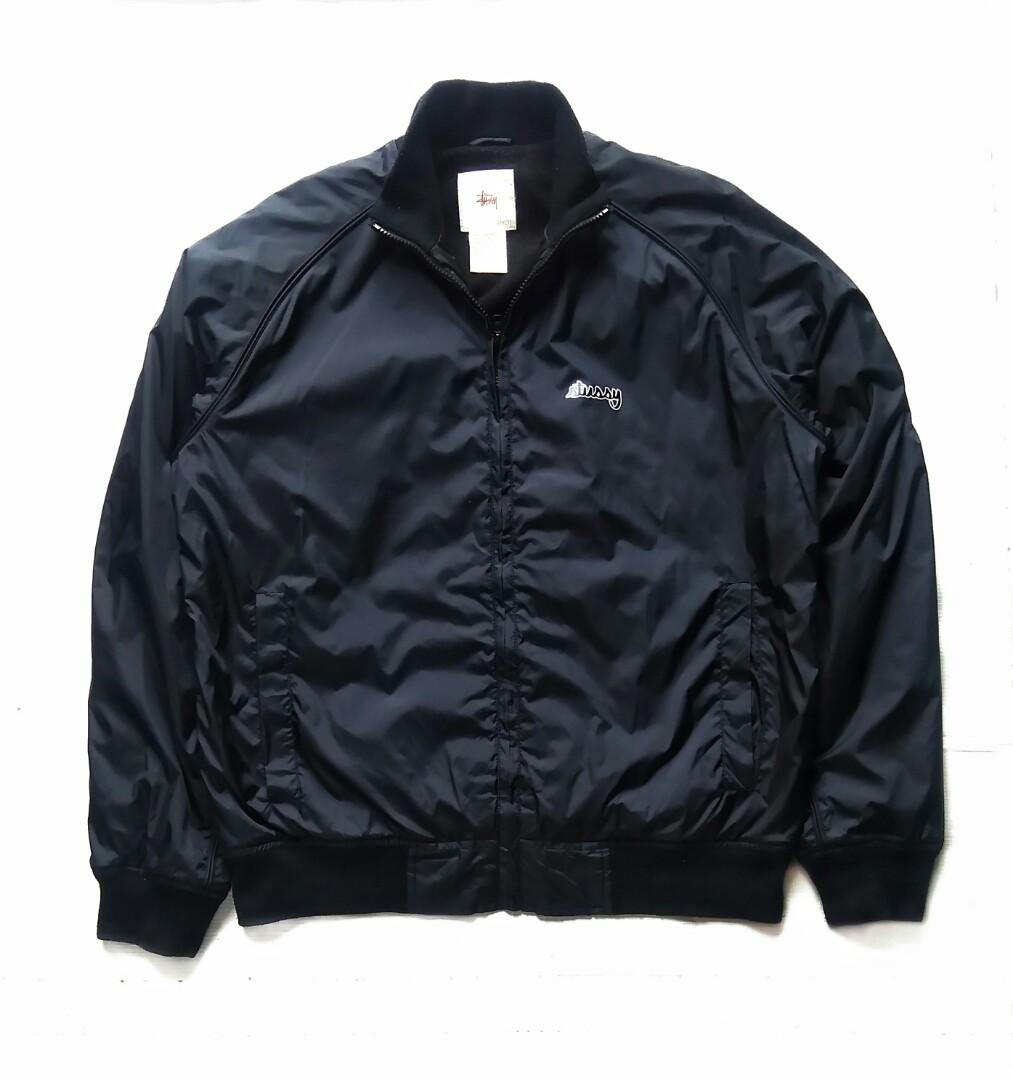 jaket stussy bomber jacket Fesyen Pria Pakaian Atasan di