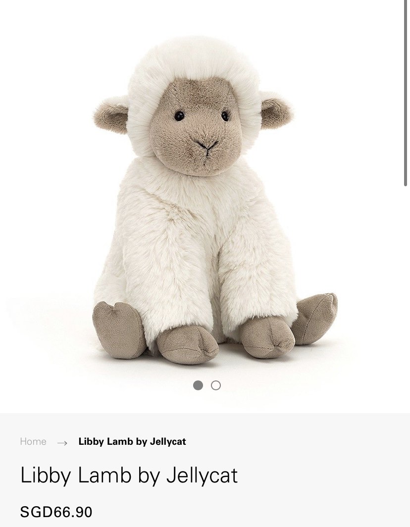 Libby Bunny Plush, Assorted - Soft Toys