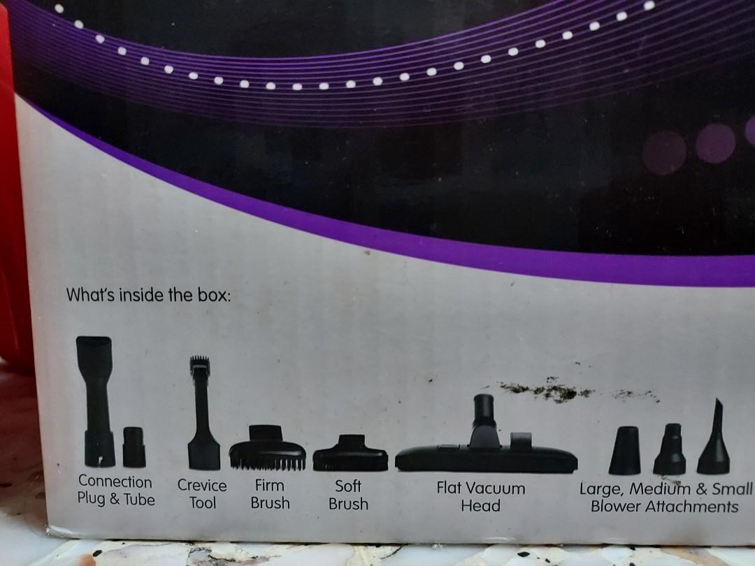 JML Vacuum Cleaner Compact yet Powerful with multiple heads and blower