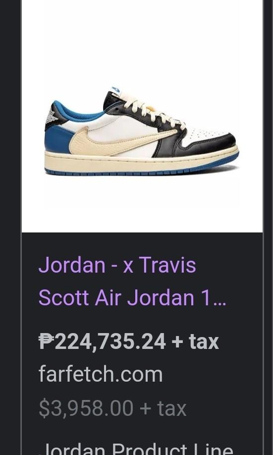 Jordan x Travis Scott x Fragment Air Jordan 1 Low OG SP Sneakers - Farfetch