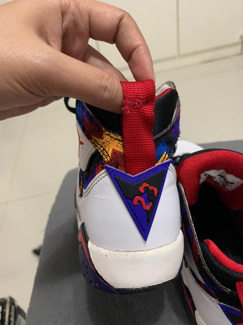 Jordan 7 nothing outlet but net on feet