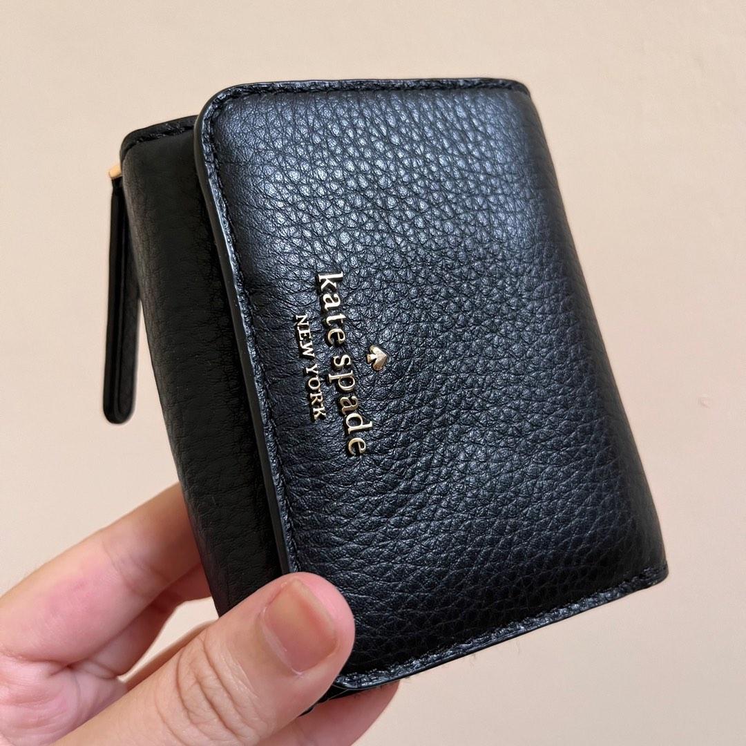 Kate Spade Black Trifold Wallet, Men's Fashion, Watches & Accessories,  Wallets & Card Holders on Carousell