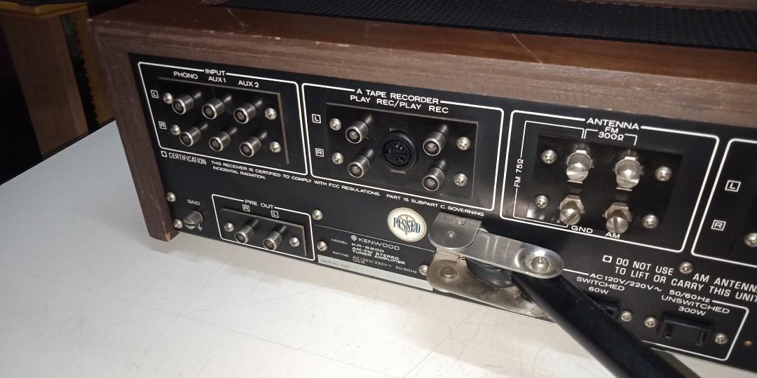 Kenwood KR5200 Stereo Receiver VINTAGE, Audio, Soundbars, Speakers