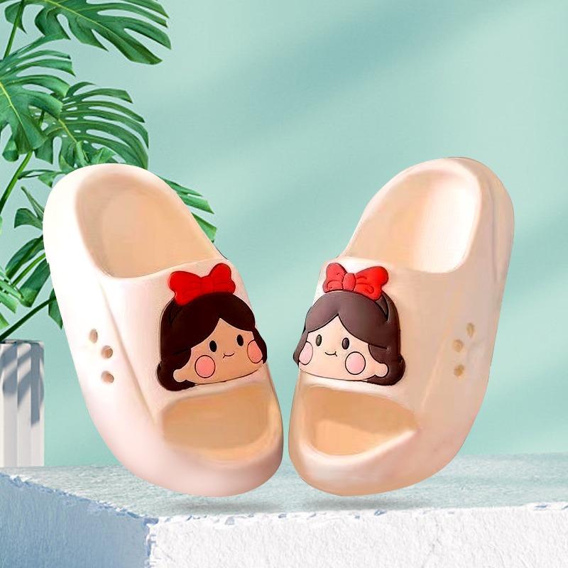 Kids Adult Cute Slippers Girls Summer Beach Shoes Cartoon Sandals