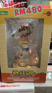 Kotobukiya Pokemon ArtFX J Haruka & Achamo / May & Torchic scale figure